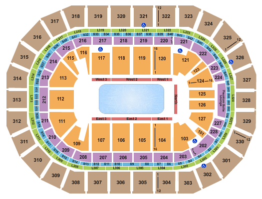 Canada Life Centre Seating Chart: Ice Show