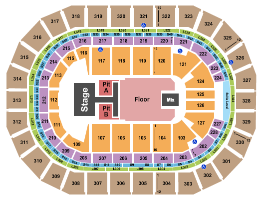 Canada Life Centre Seating Chart: Old Dominion