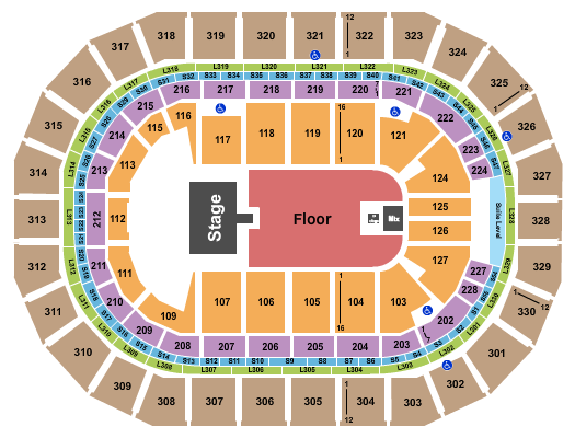 Canada Life Centre Seating Chart: Sum 41