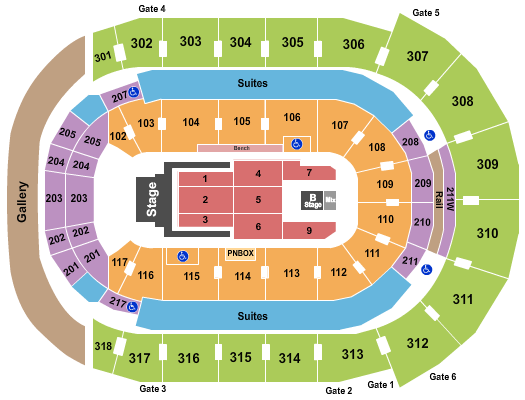 Canada Life Place Seating Chart: Jelly Roll