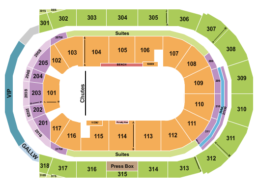 Canada Life Place Seating Chart: PBR1