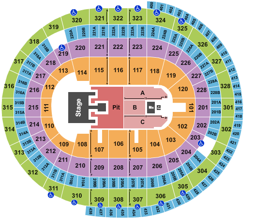 Canadian Tire Centre Seating Chart: Bailey Zimmerman