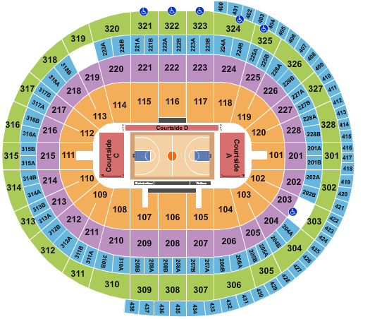 Canadian Tire Centre Seating Chart: Basketball - Globetrotters