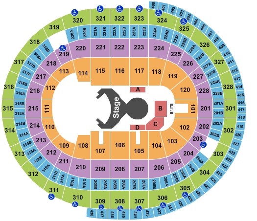 Canadian Tire Centre Seating Chart: Cirque du Soleil