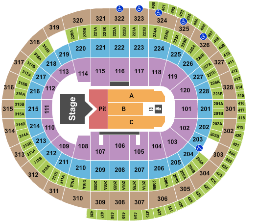 Canadian Tire Centre Seating Chart: Sam Hunt