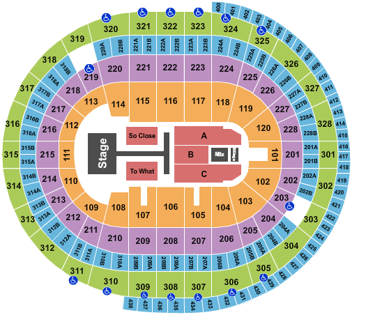 Canadian Tire Centre Seating Chart: Tate McRae