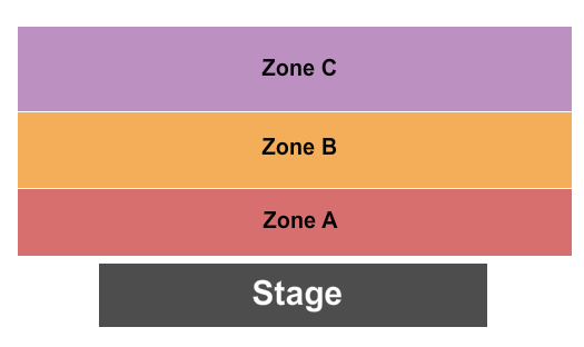 Miami Theater Center Seating Chart: Zone A-C