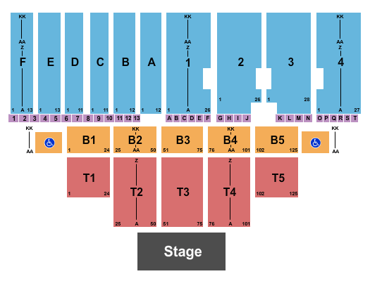 Canfield Fairgrounds Seating Chart: Endstage 2