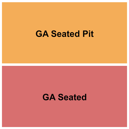 Canopy Club Seating Chart: GA/Pit