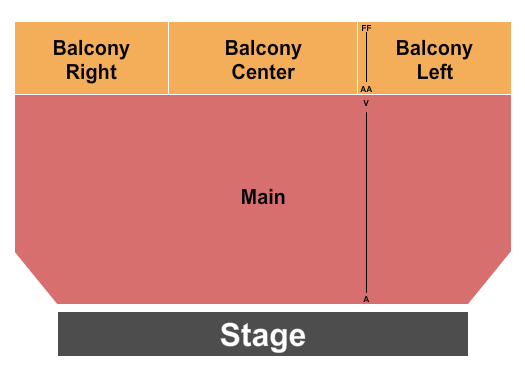 Canyons Village At Park City Seating Chart: Endstage No Lawn