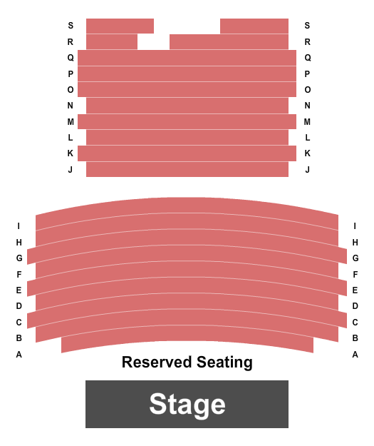 Cape Fear Regional Theatre Seating Chart: Endstage 2