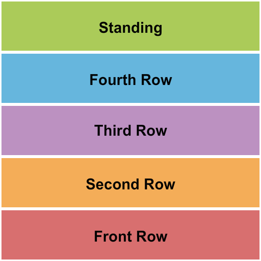 Capital City Music Hall Seating Chart: Wrestling