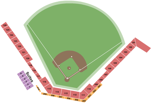 Capital Credit Union Park Seating Chart