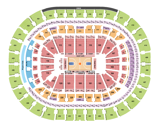 Capital One Arena Seating Chart: Basketball RW