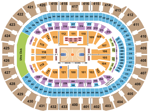 Capital One Arena Seating Chart: Basketball - NCAA Tournament