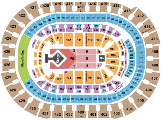 Capital One Arena Seating Chart: Blink 182