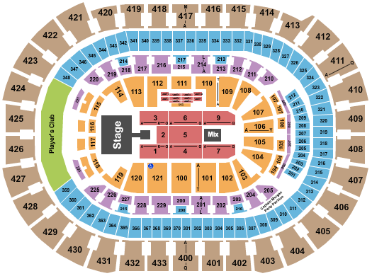 Capital One Arena Seating Chart: Brandy