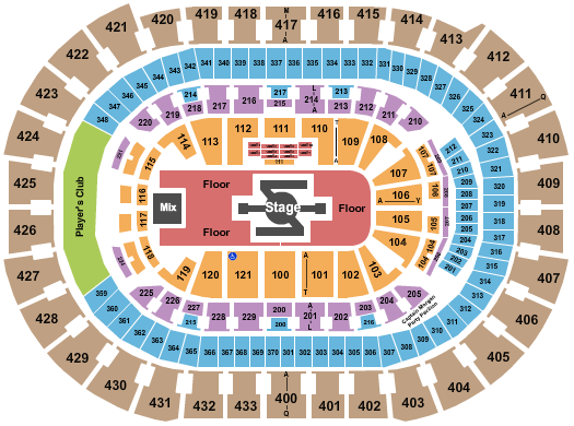 Capital One Arena Seating Chart: Burna Boy