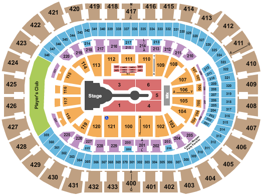 Capital One Arena Seating Chart: Cardi B