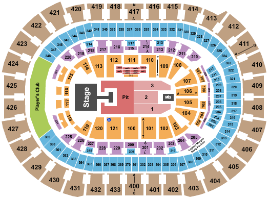 Capital One Arena Seating Chart: Demi Lovato
