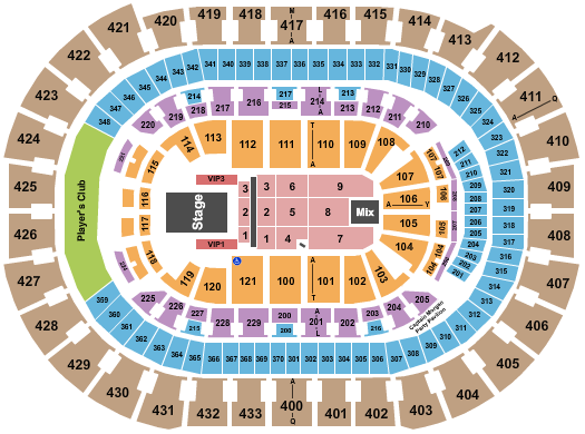 Capital One Arena Seating Chart: Elevation Worship