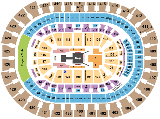 Capital One Arena Seating Chart: Fuerza Regida