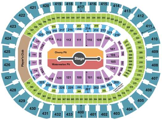 Harry Styles Detroit Seating Chart