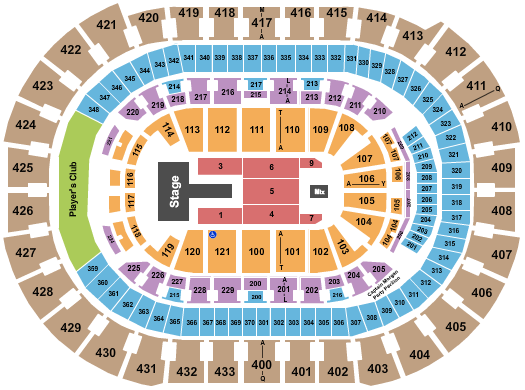 Capital One Arena Seating Chart: J Balvin