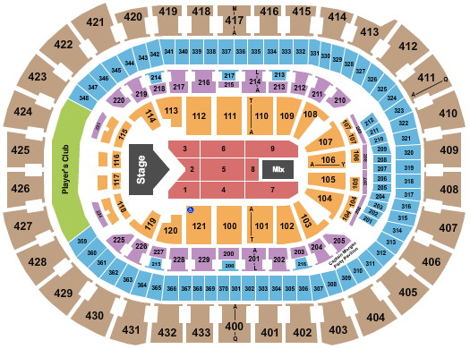 Capital One Arena Seating Chart: Jelly Roll