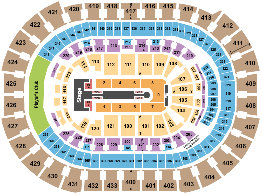 Capital One Arena Seating Chart: Jennifer Lopez 2024