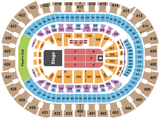 Capital One Arena Seating Chart: Jingle Ball