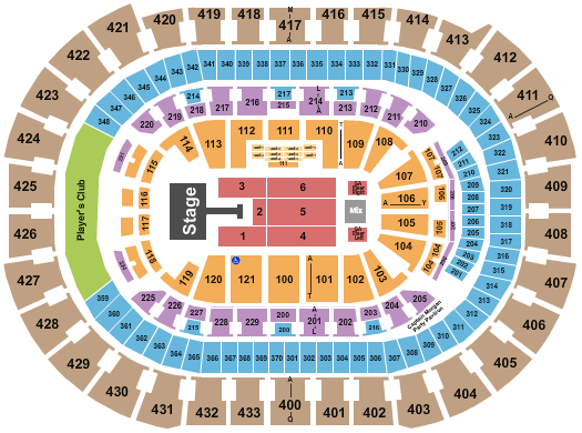 Capital One Arena Seating Chart: Jonas Brothers