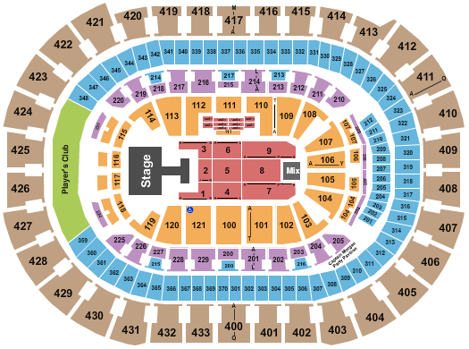 Capital One Arena Seating Chart: Karan Aujla