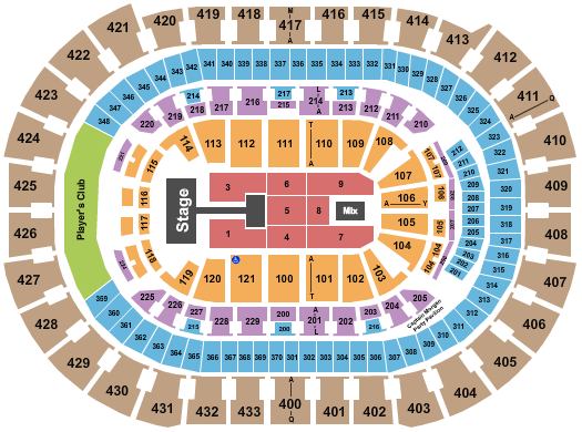 Capital One Arena Seating Chart: Kirk Franklin