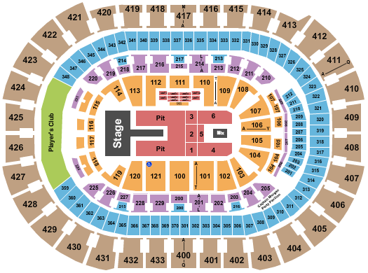 Capital One Arena Seating Chart: Laufey