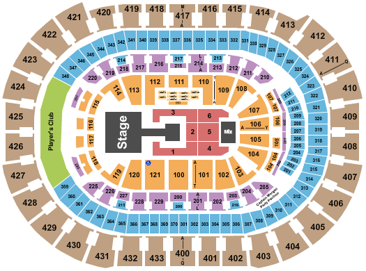 Capital One Arena Seating Chart: Le Sserafim