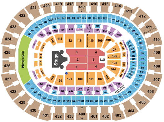 Capital One Arena Seating Chart: Missy Elliott