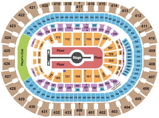 Capital One Arena Seating Chart: Rod Wave