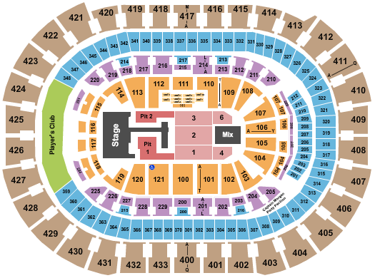 Capital One Arena Seating Chart: Teddy Swims