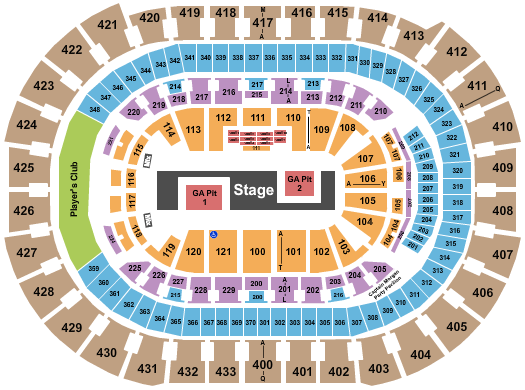 Capital One Arena Seating Chart: Twice