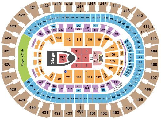 Capital One Arena Seating Chart: Usher 2