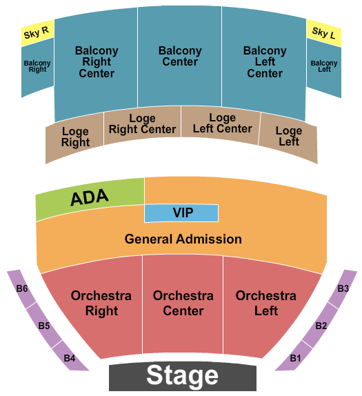Capitol Theatre - Port Chester Seating Chart: Endstage 2