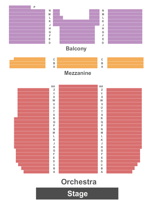 Capitol Center For The Arts - NH Seating Chart
