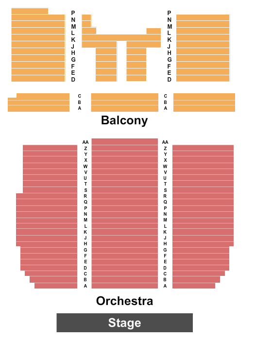 Capitol Center For The Arts - NH Seating Chart: Endstage 2