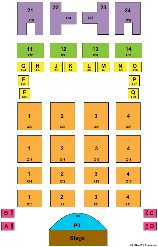 Capitol Music Hall Seating Chart