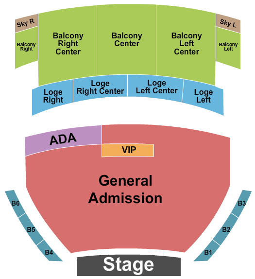 Capitol Theatre Seating Chart