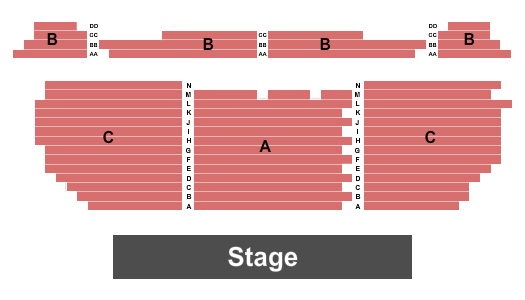 Capitol Theatre Windsor Seating Chart: Endstage