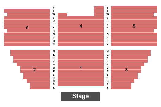 Caribou Performing Arts Center Seating Chart: Endstage