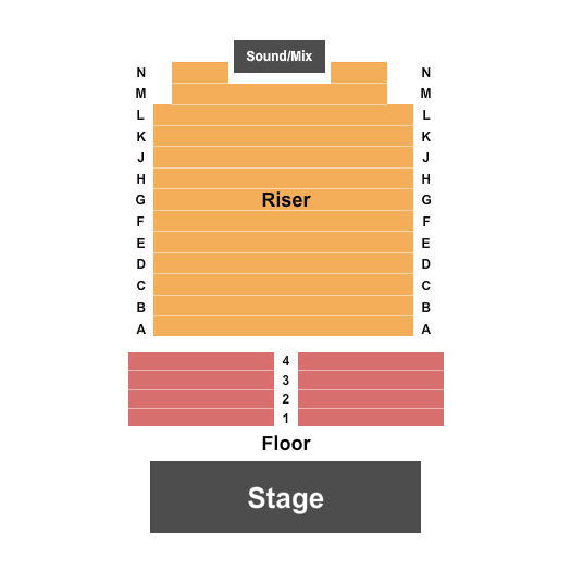 Carlos Alvarez Studio Theater Seating Chart: Endstage 2