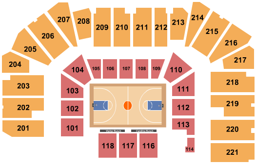 Unc Chapel Hill Basketball Seating Chart